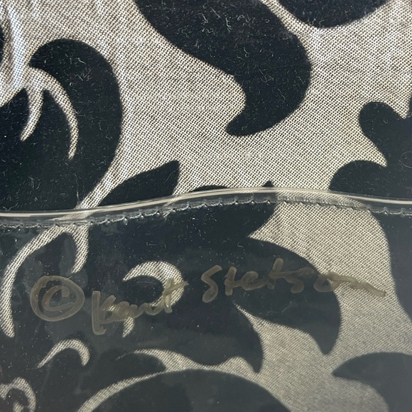 Kent Stetson Signature Collection “Red Wine” Clutch. Good to great condition. - Picture 8 of 9